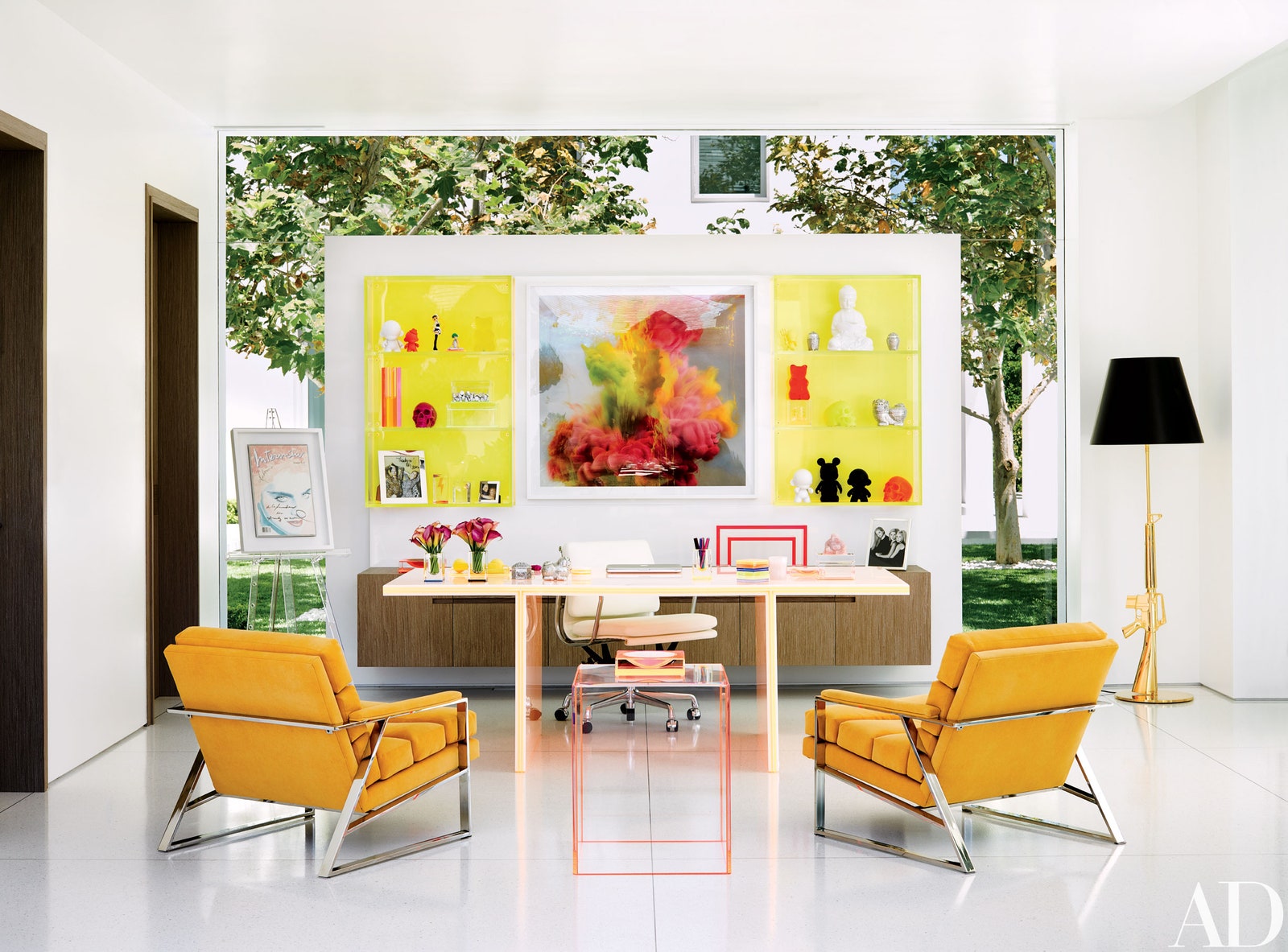 Working space and art