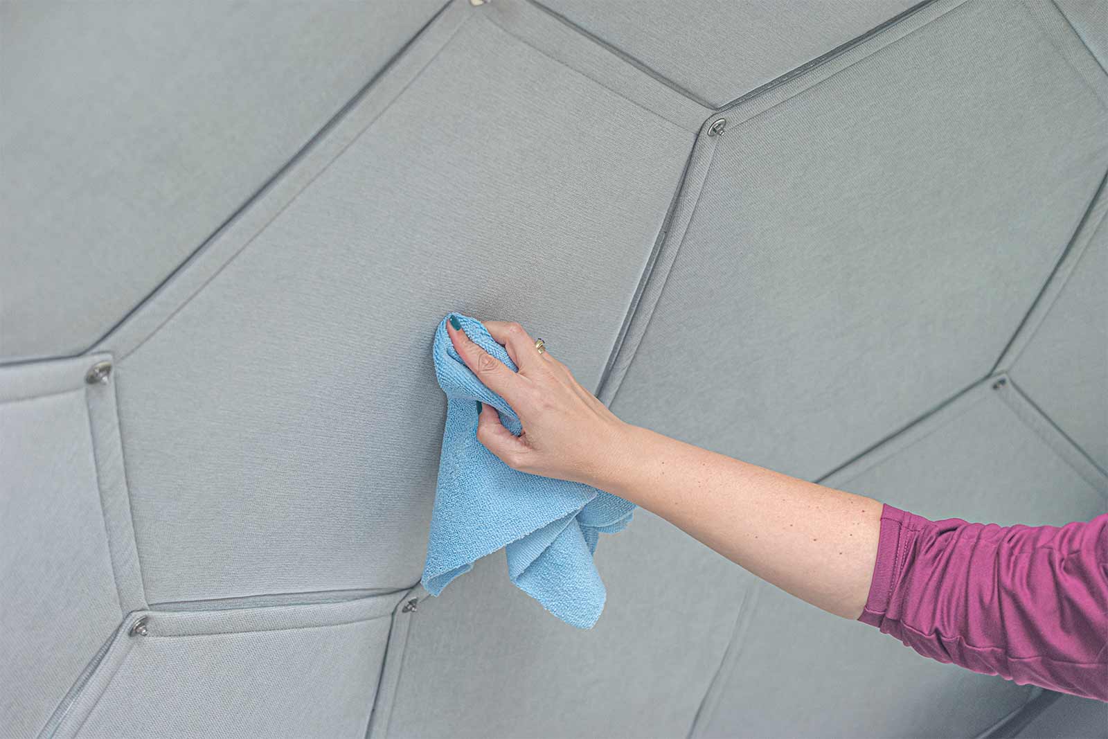 Hypedome insulated panels maintenance