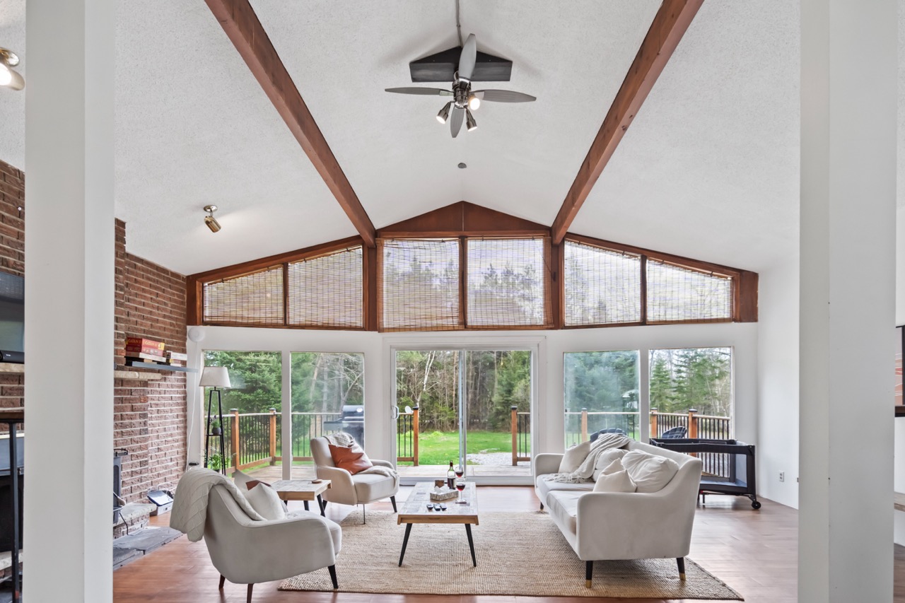 James Svetec's Airbnb cottage with a geodome in Canada