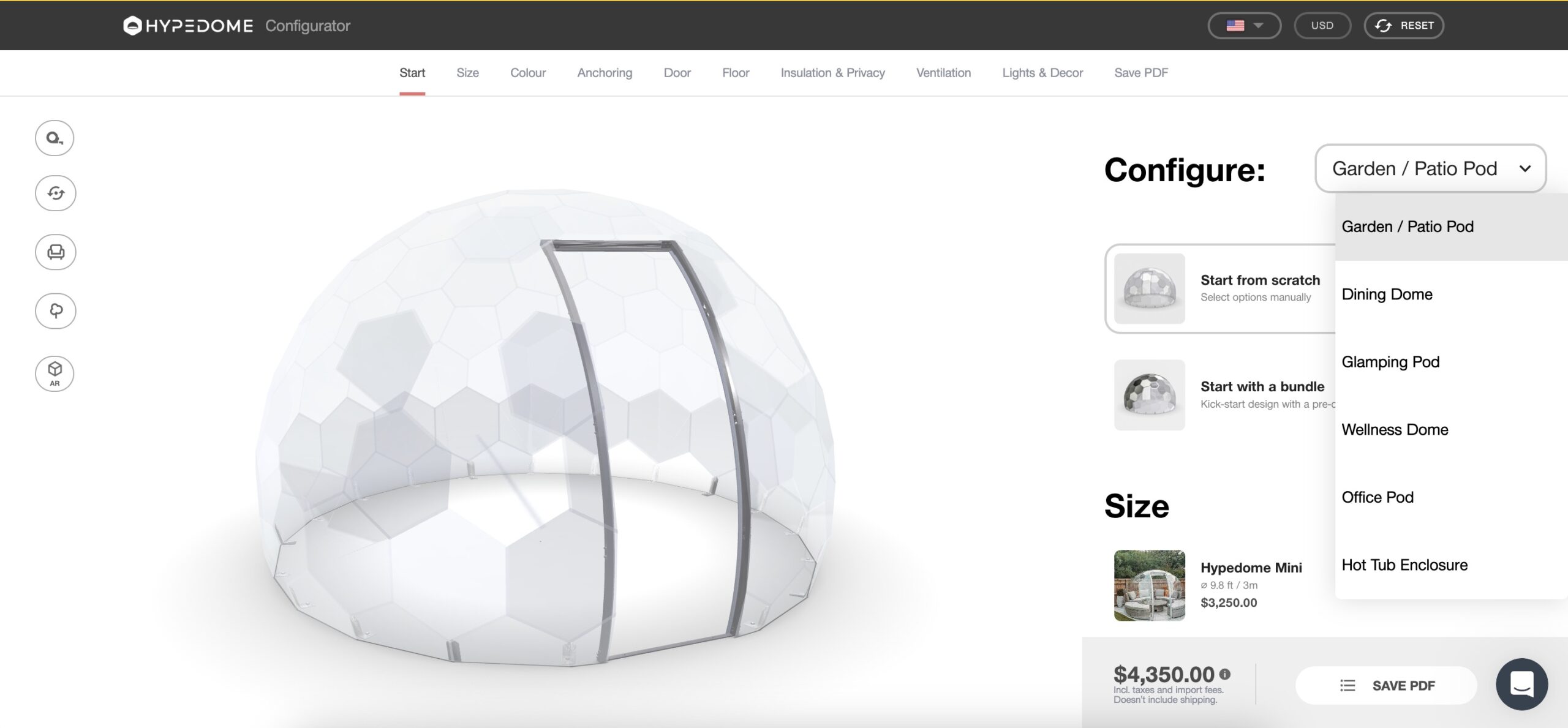 Dome design - choosing the geodesic dome purpose
