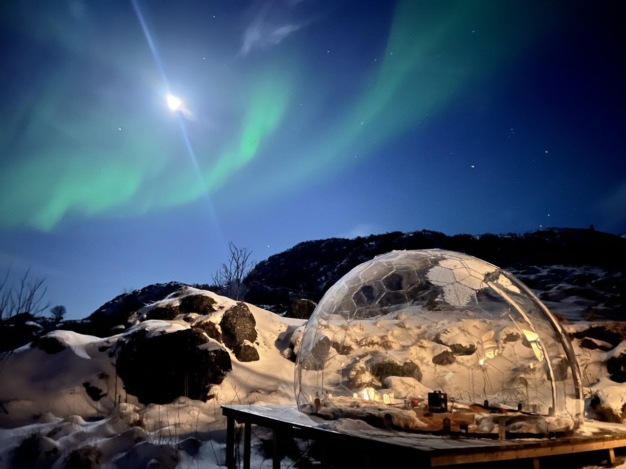 Visiting Marieke’s Northern Lights Dome in Norway