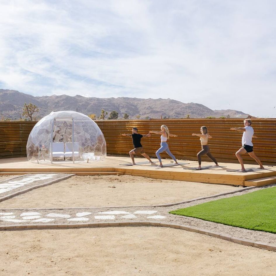 outdoor yoga classes