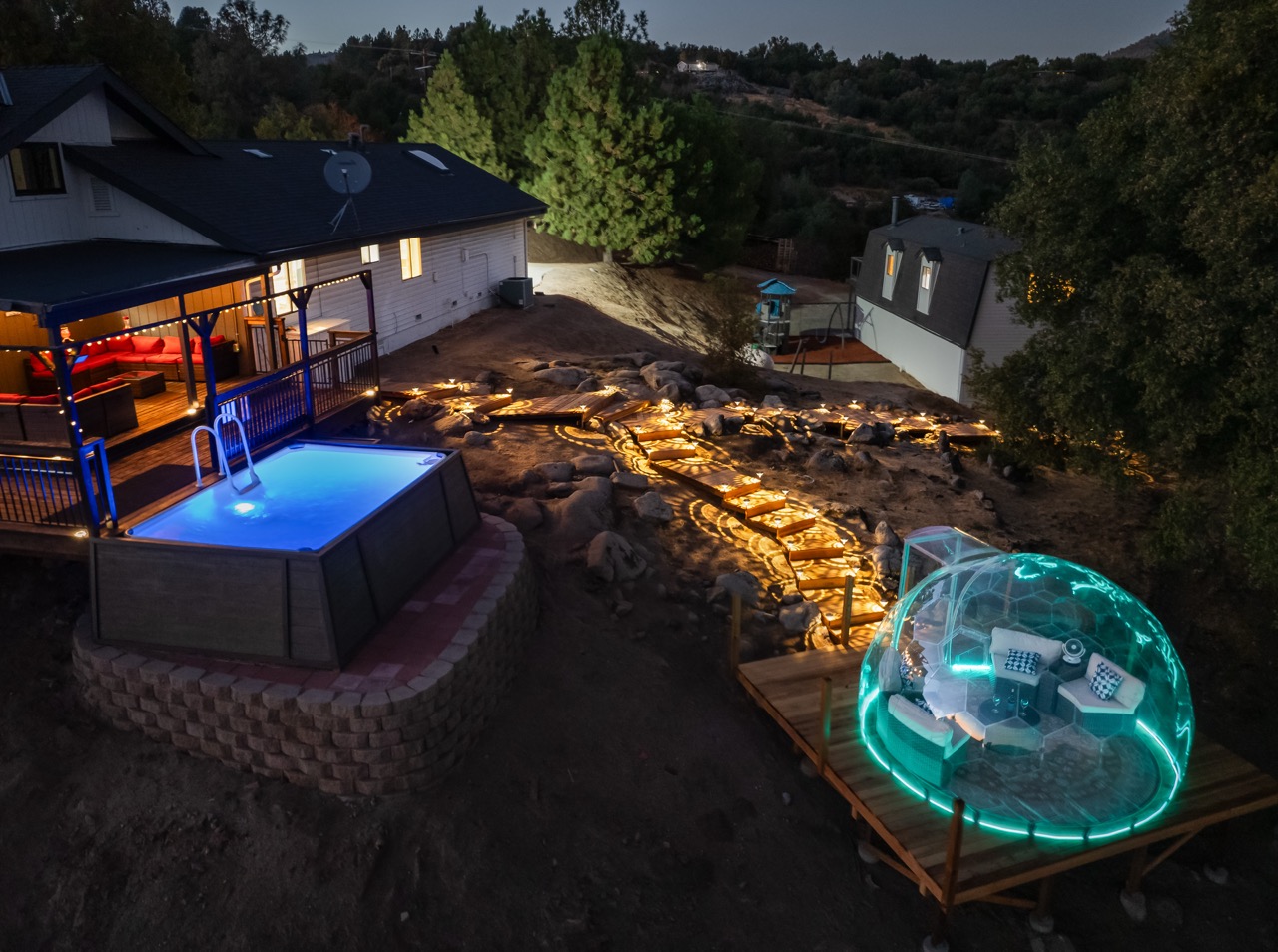 Airbnb dome